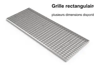 GRILLE CARRÉ GALVA