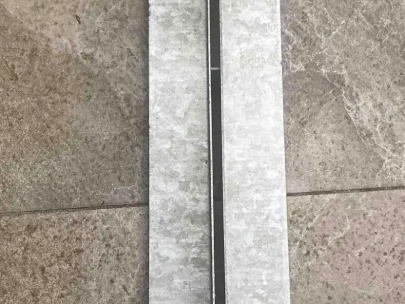 grille caniveau a fente