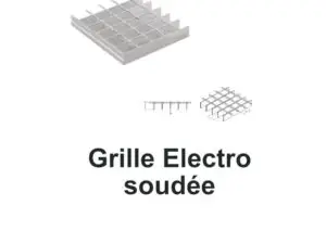 GRILLE CAILLEBOTIS ELECTRO  SOUDÉ  A 15