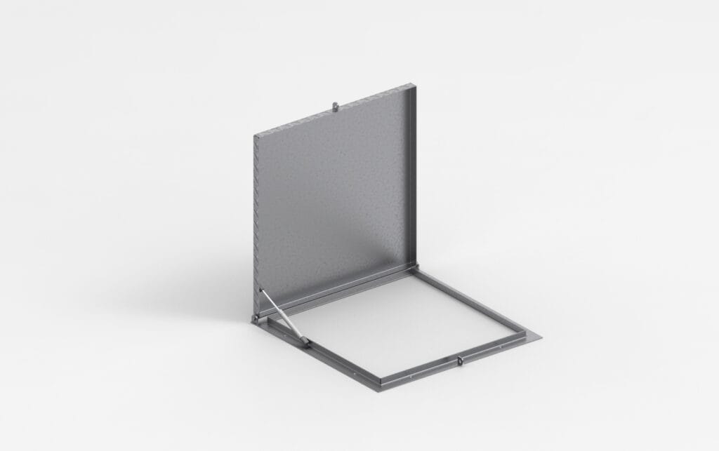 trappe sol à vérin