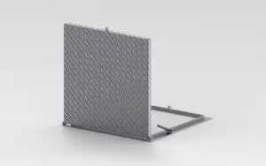 Trappe de visite à vérin 1000 x 1000