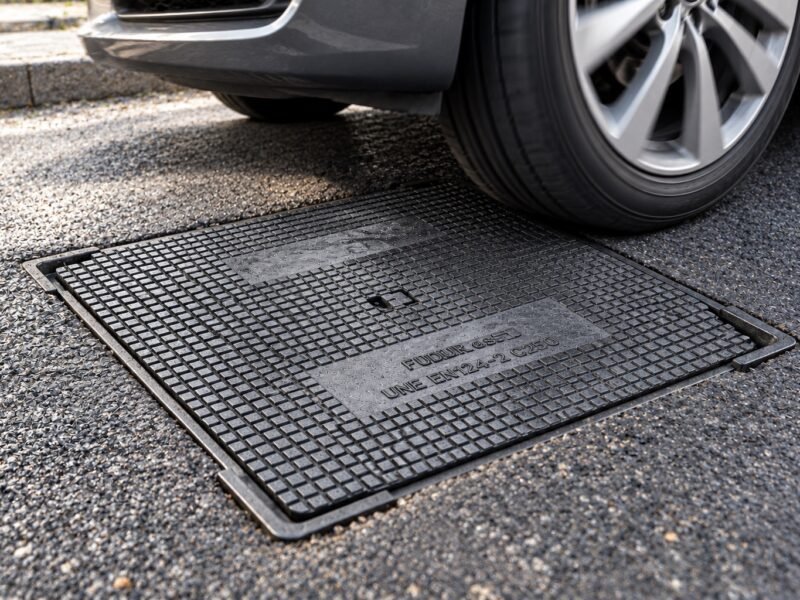 Tampon en Fonte B125 EN 124 12,5T Trottoir | Couvercle Acier