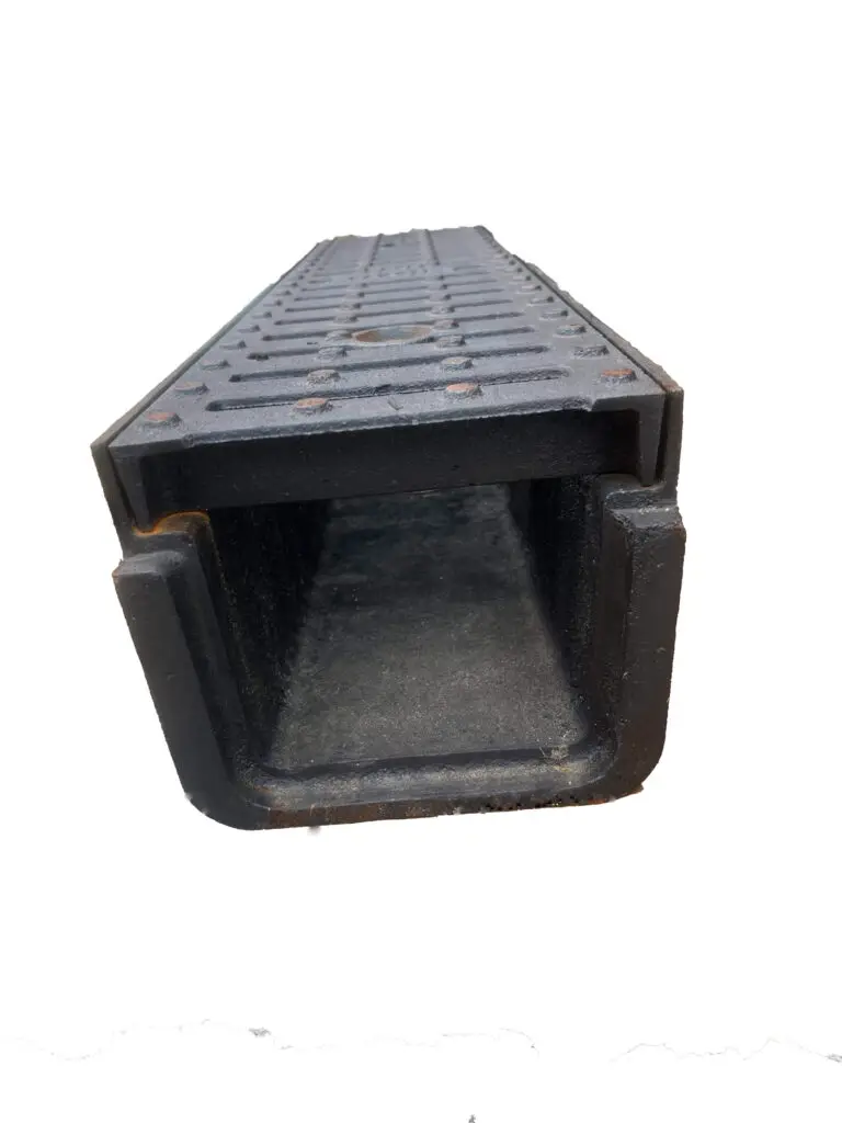 Caniveau de drainage : Guide d'achat, Pose et Normes EN 1433 4 Caniveau en fonte